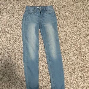 Light Blue Girls Jeggings